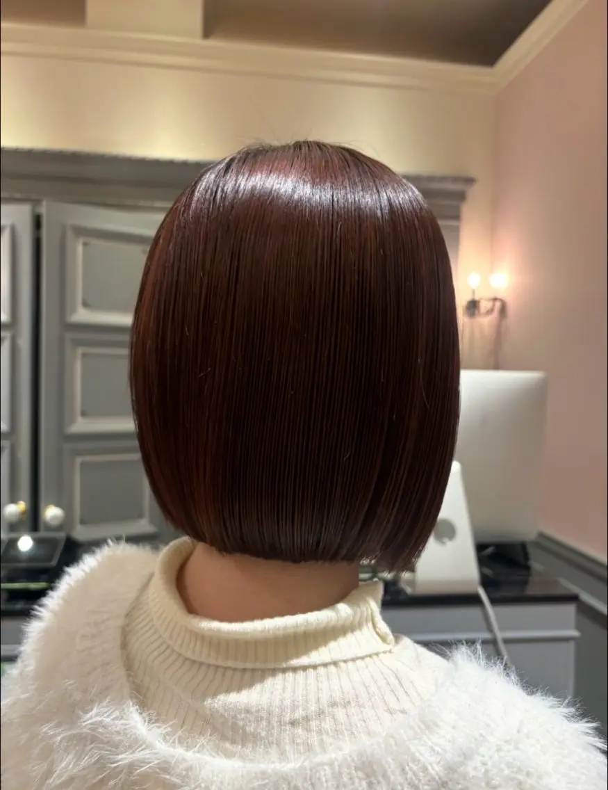 ✨️ミディアムボブカット＋艶感トリートメント✨️の写真