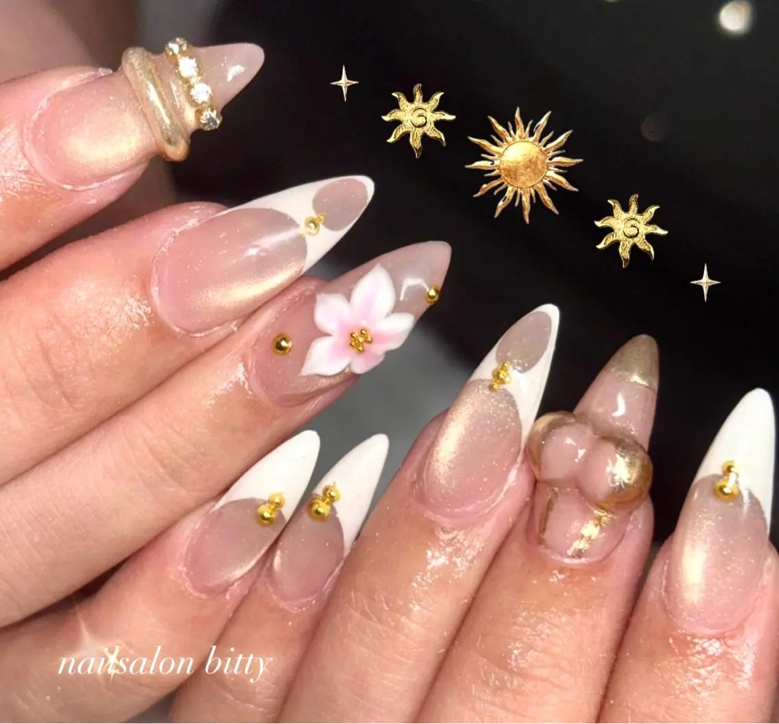 ネイル ハンドネイル Bitty💟 Marinのネイルデザイン