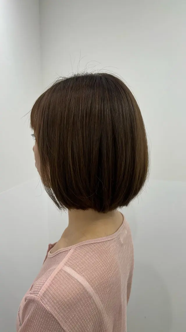 ショート ショートボブ ボブ ショートヘア 仲川 礼のヘアスタイル