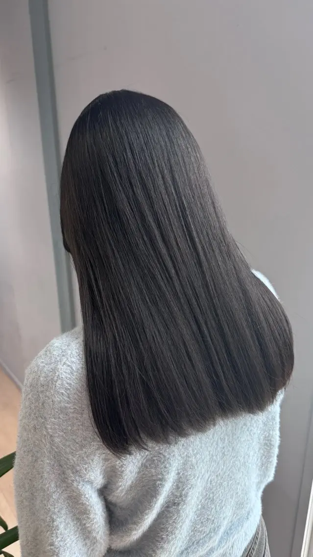 カラー 黒髪 MANA /名駅/透明感カラーのヘアスタイル