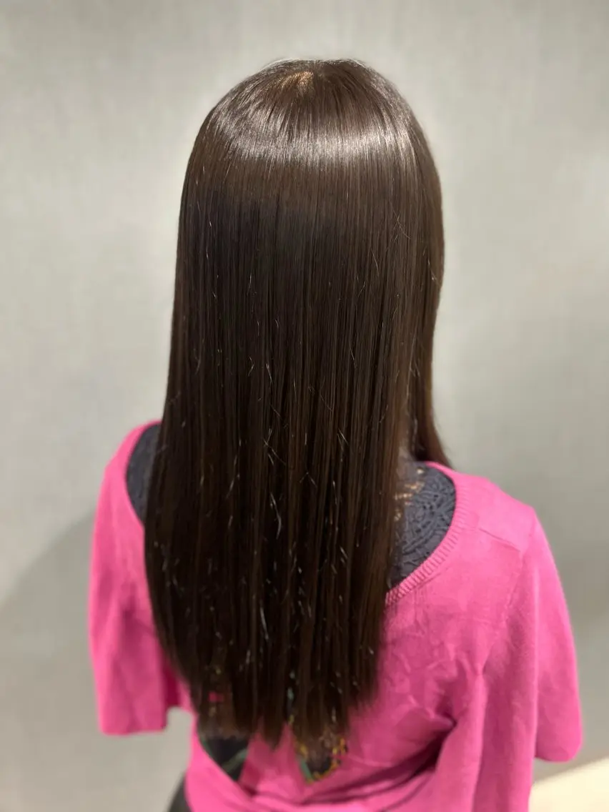 ロング 足立 湧哉のヘアスタイル