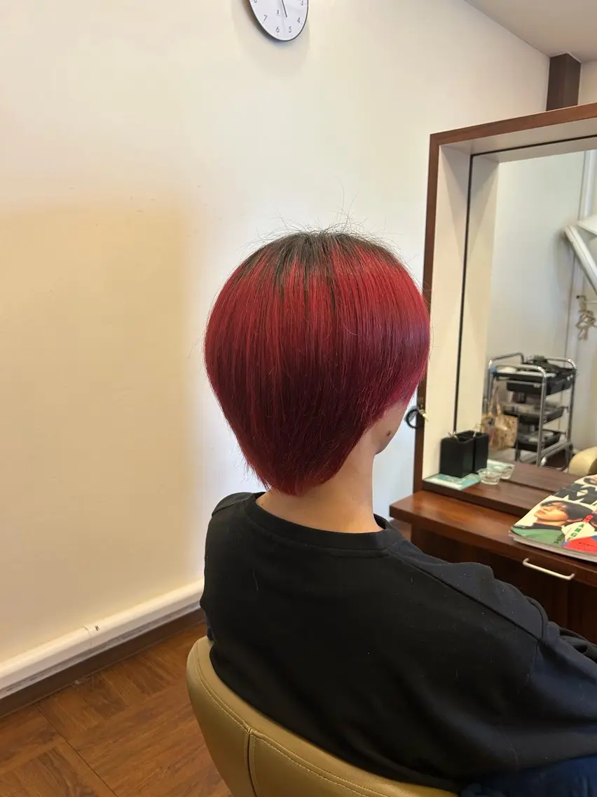 カラー 加茂 響のヘアスタイル