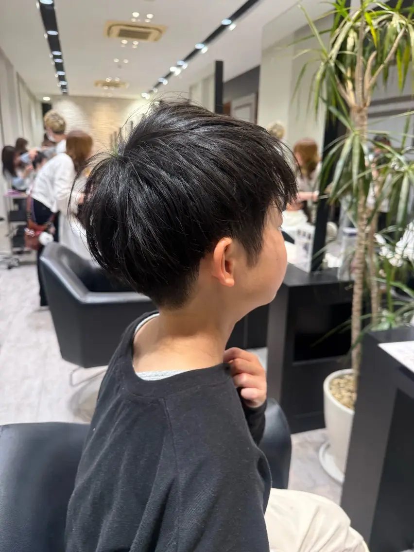 メンズ キッズ 松野 あゆのヘアスタイル