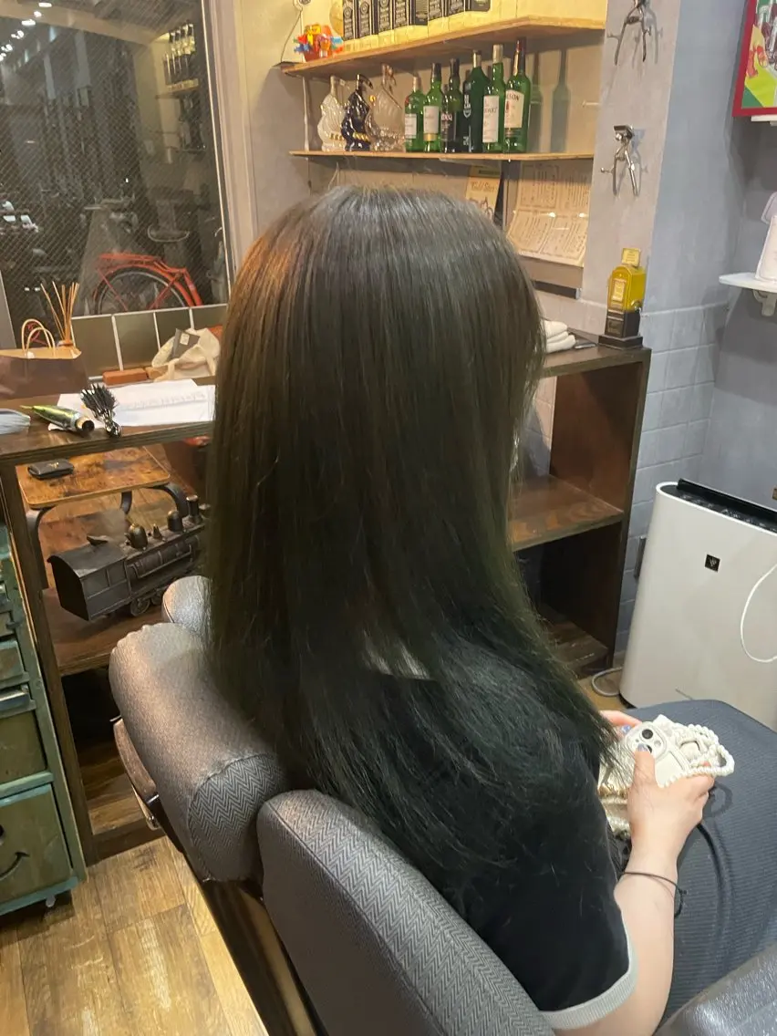カラー 鈴木 遥大のヘアスタイル