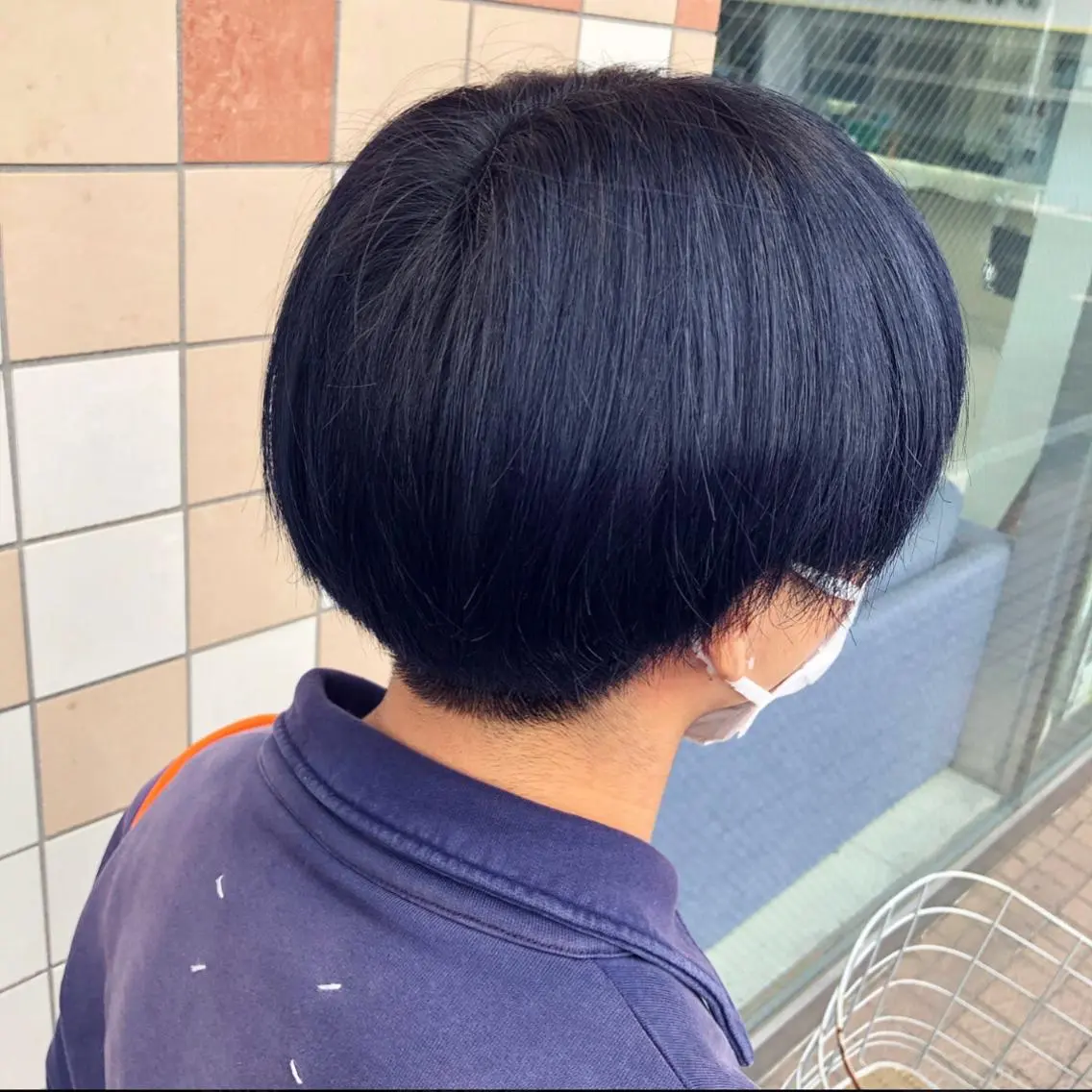 ショート カラー 髪質改善・白髪ぼかし /お悩み対応カラーのヘアスタイル