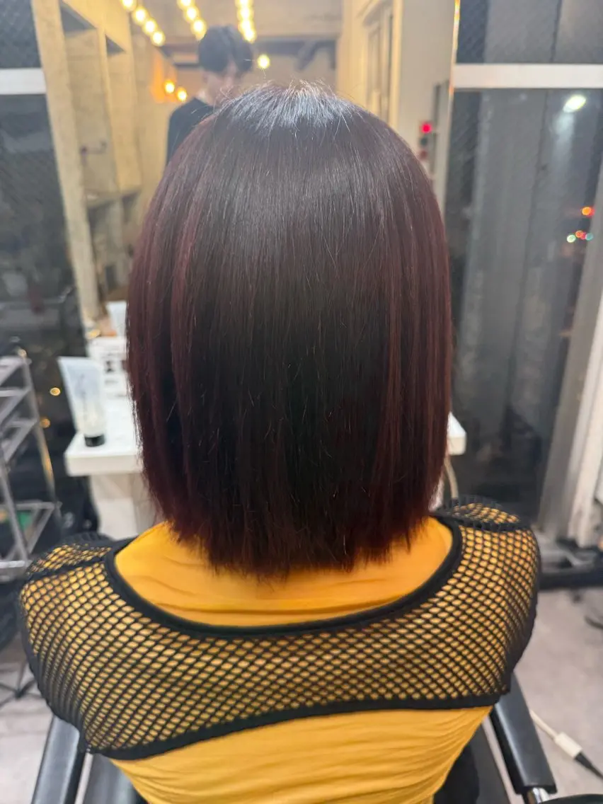 ミディアム カラー カット ヘアカラー トリートメント 【fifth】 小林直弥のヘアスタイル