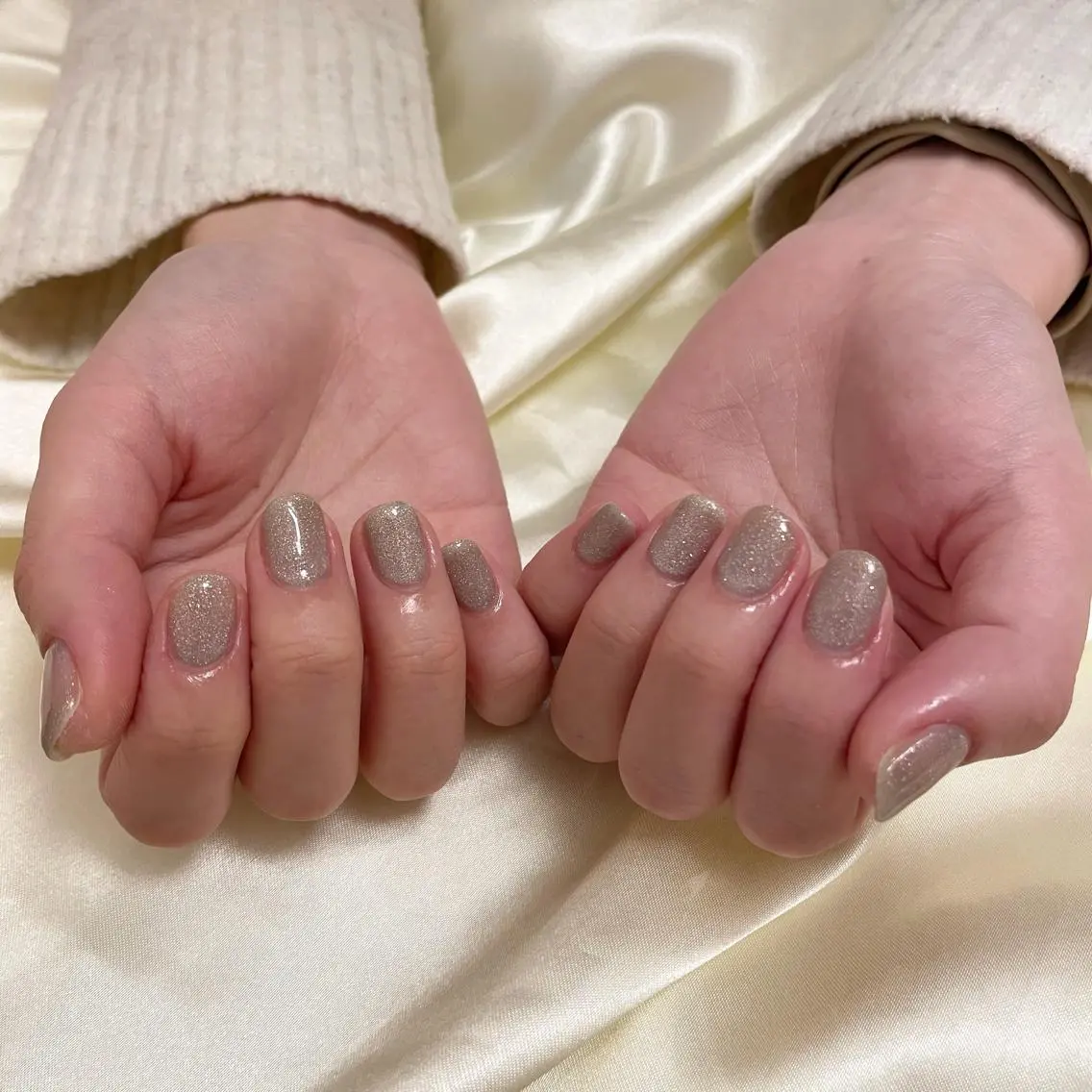 ネイル キラキラネイル &h MAKIのネイルデザイン