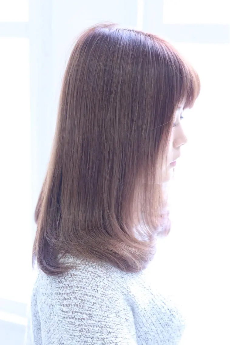 カット & シルクストレートパーマ&バイカルテトリートメントの写真