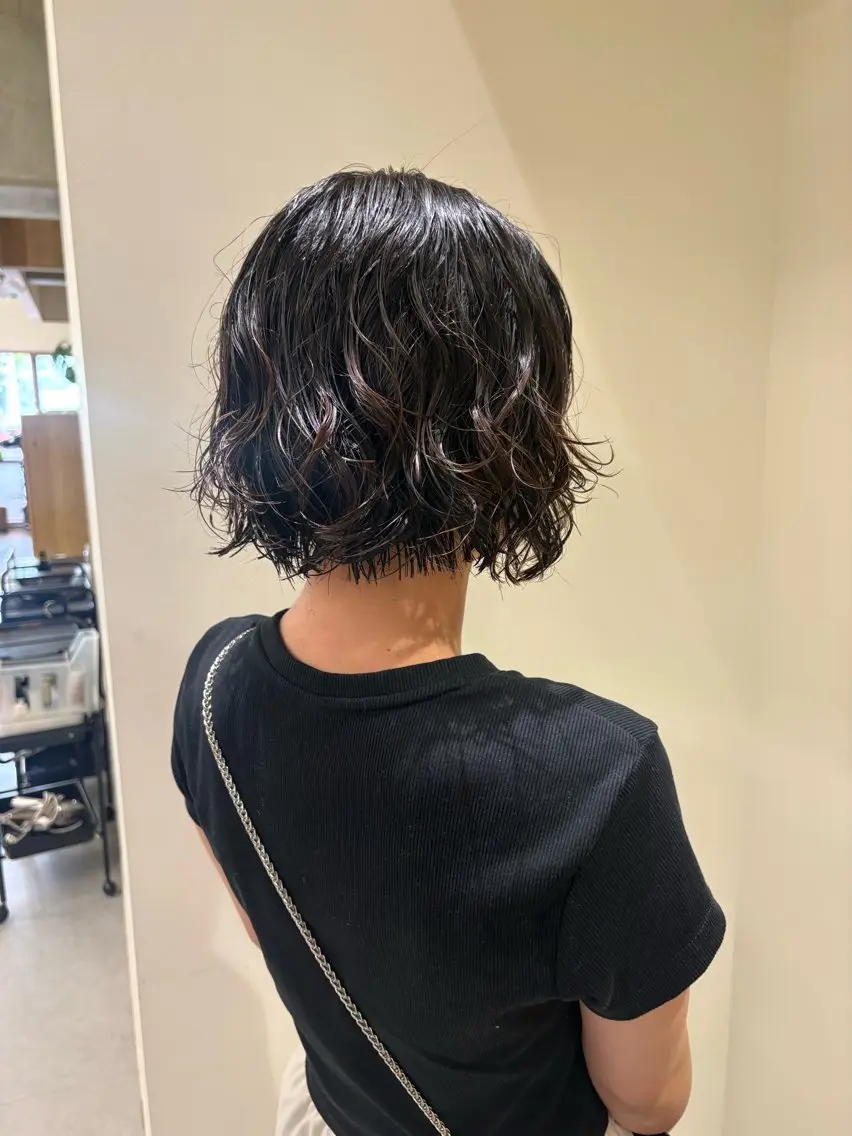 ミディアム パーマ カット パーマ natsuki /HUIのヘアスタイル