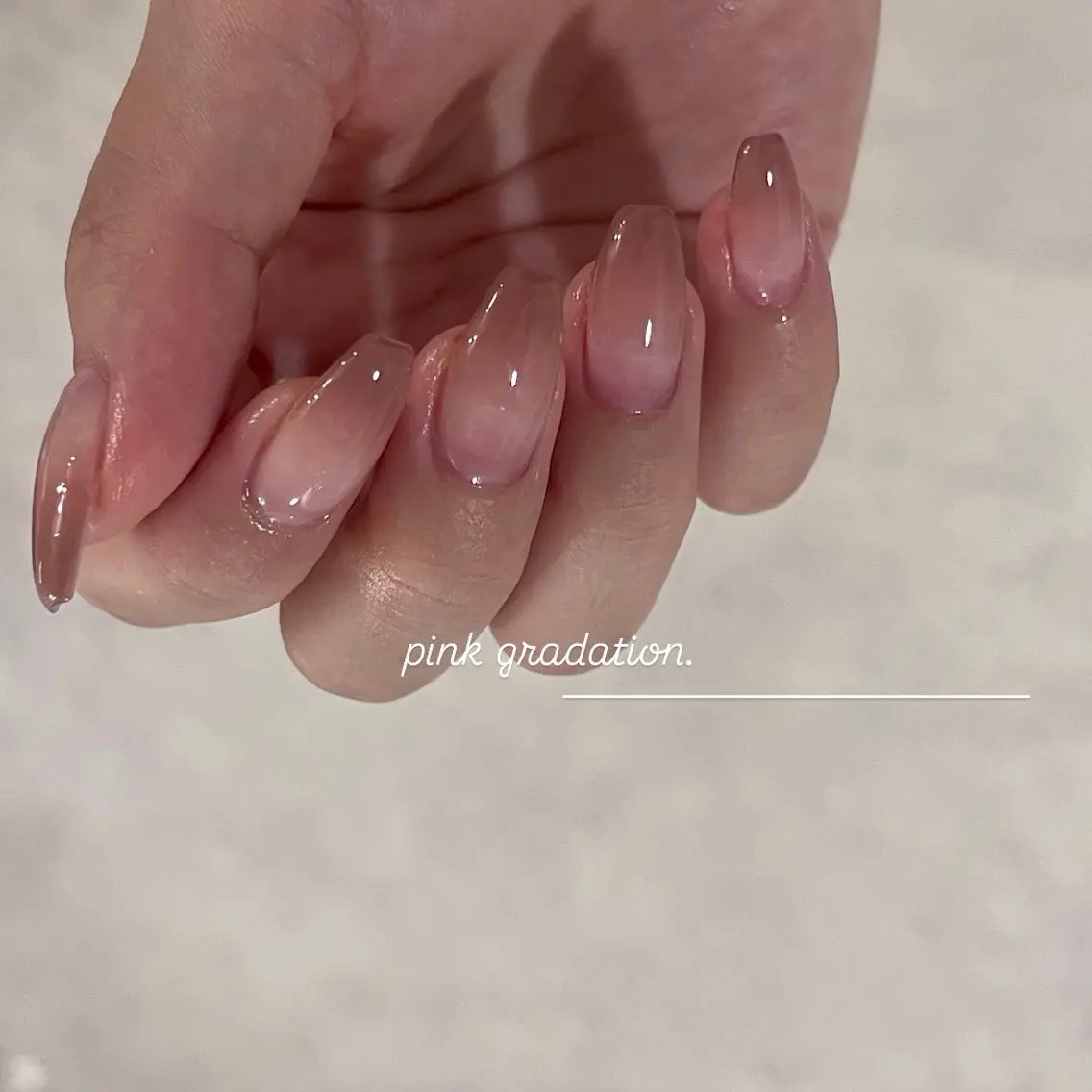 ネイル グラデーション ハンドネイル 鶴田୨ৎmaison de NALIのネイルデザイン
