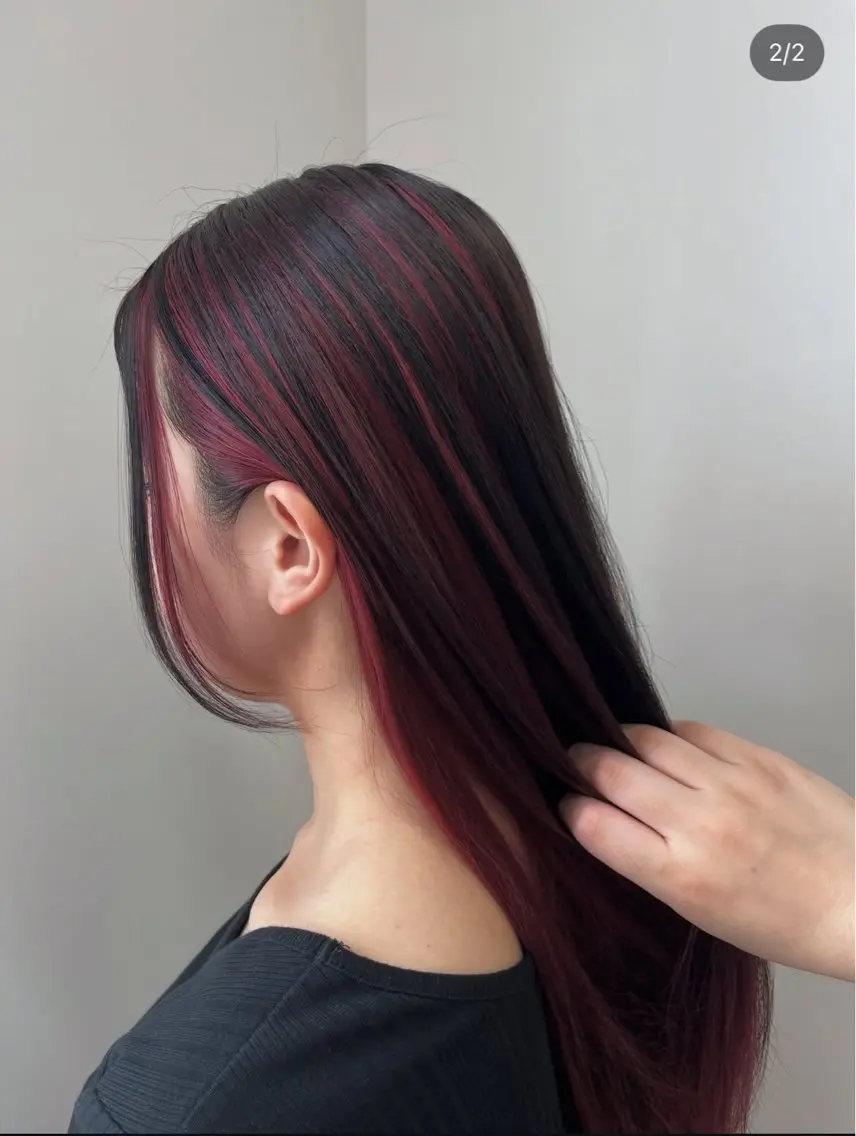 ロング 小谷 美咲のヘアスタイル
