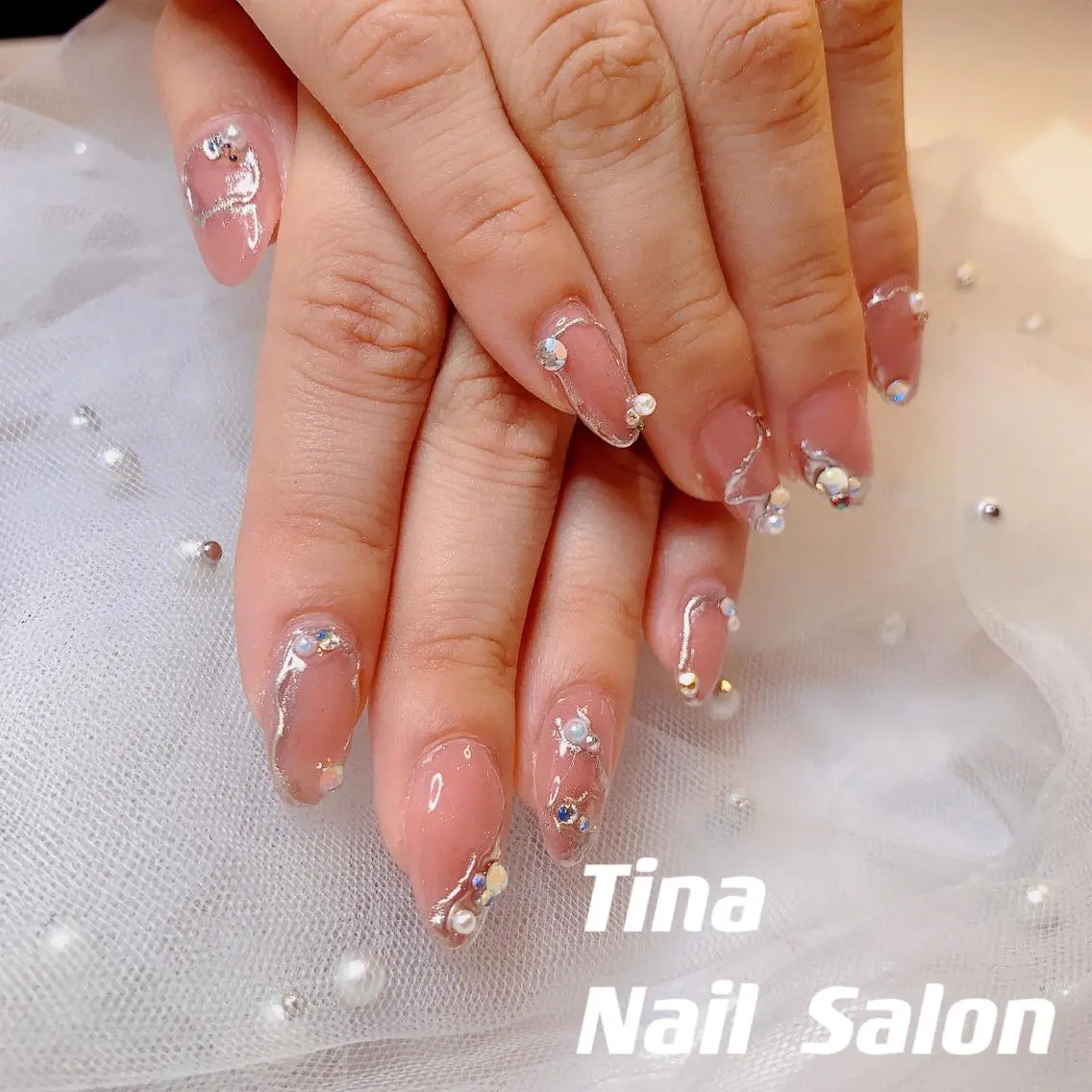 ネイル Tinaネイル 難波のネイルデザイン