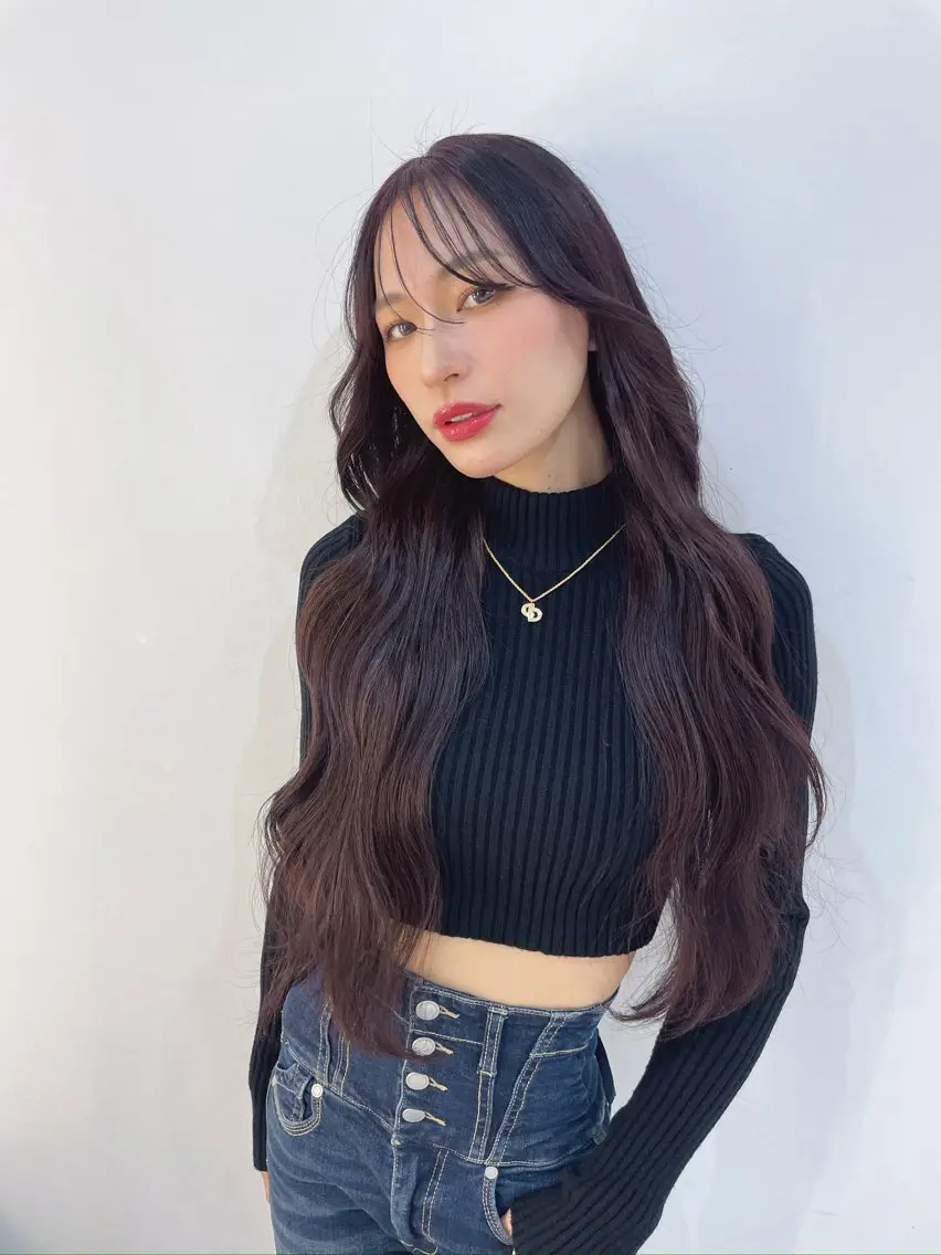 ロング カラー ヘアアレンジ ヘアカラー トリートメント 髪質改善/縮毛矯正 RYOのヘアスタイル
