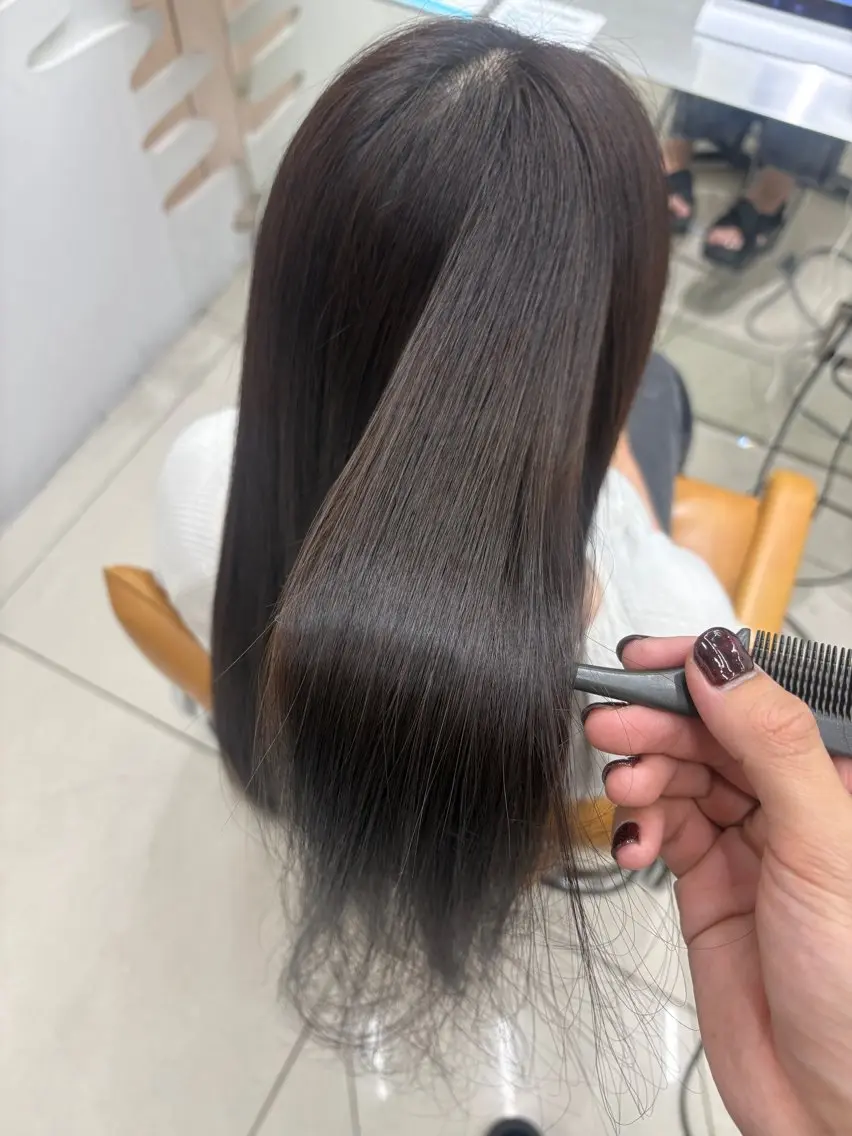 カラー ヘアカラー 🫧韓国艶カラー/ 有馬のヘアスタイル