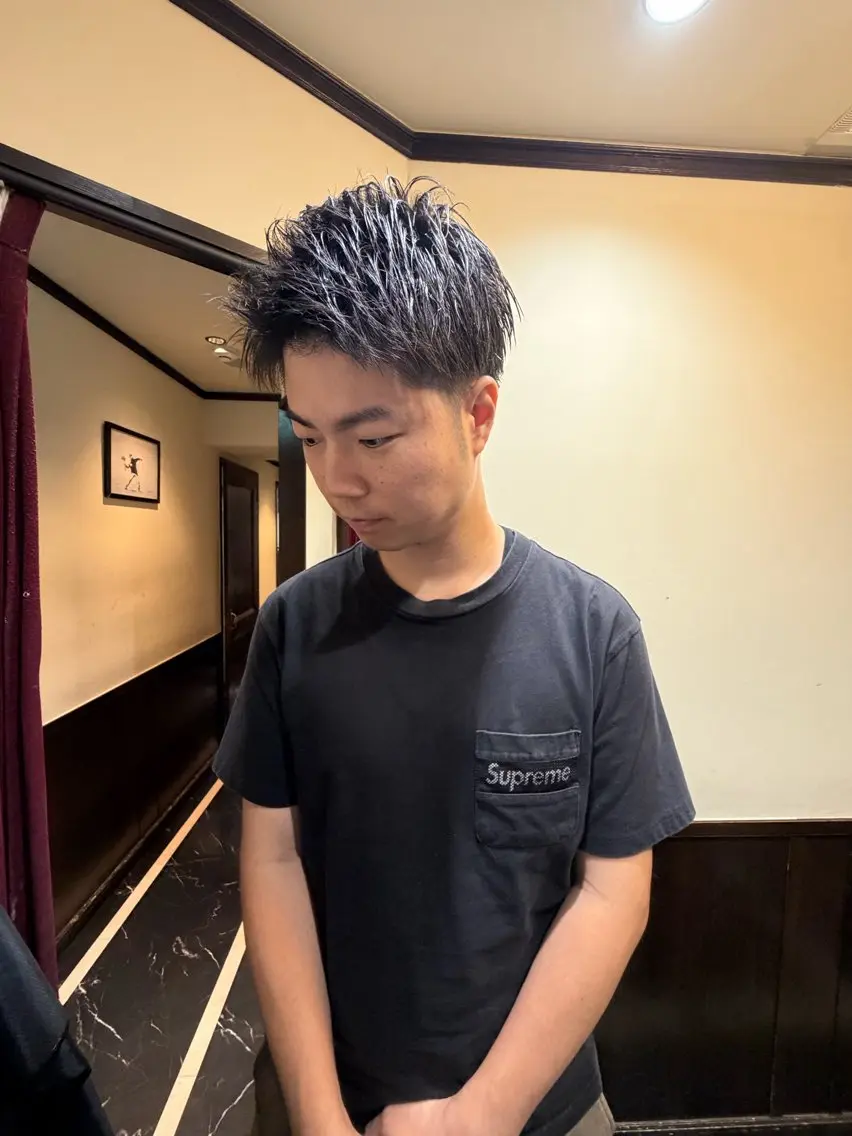 ミディアム メンズ 東 大稀のヘアスタイル