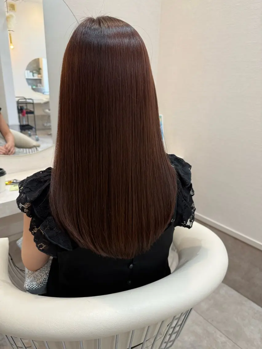 セミロング 🌼UNIKAore 窪木莉奈🌼のヘアスタイル