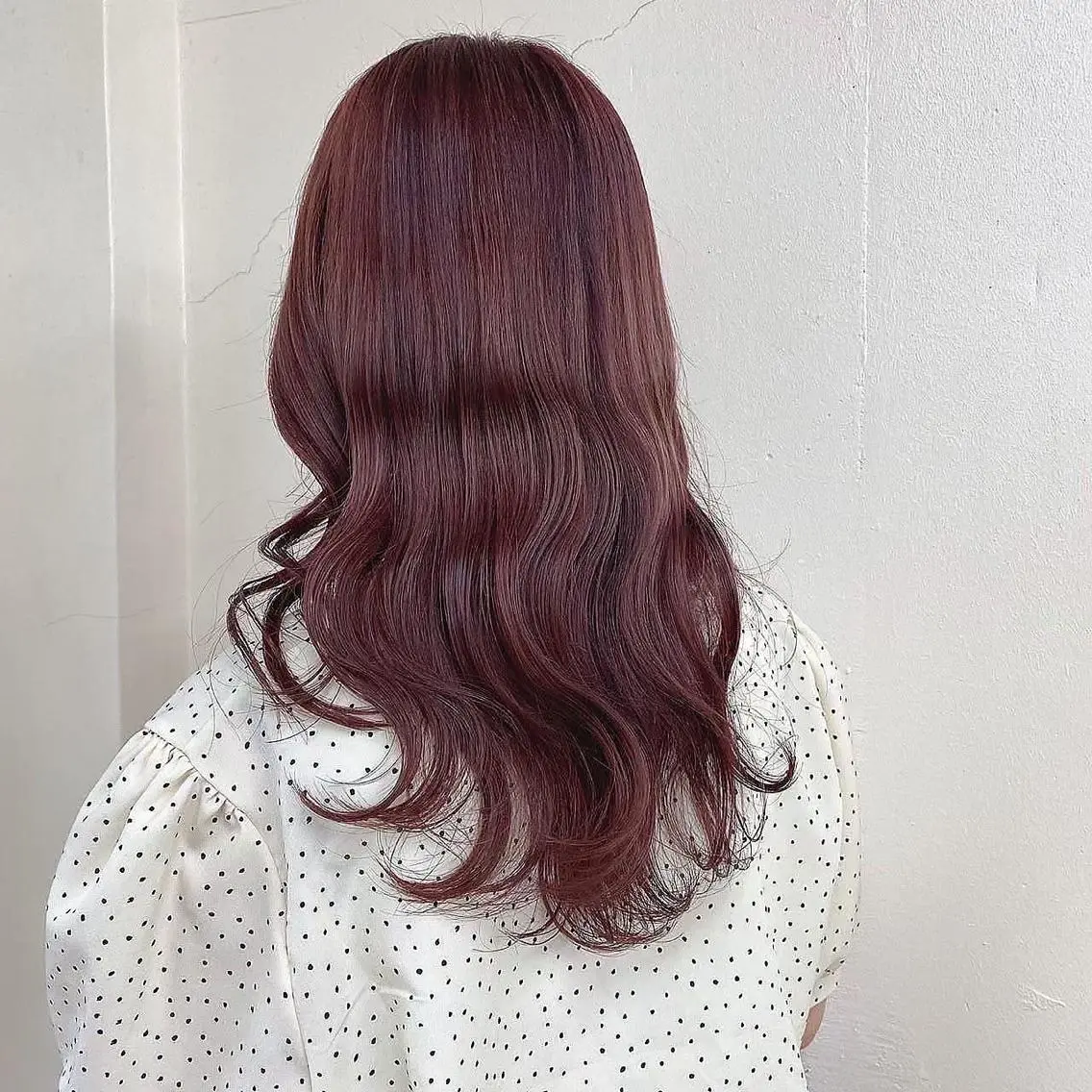 ロング カラー ヘアアレンジ ピンクカラー バイオレットカラー 🫧うる艶トレンド 🫧透明感カラーのヘアスタイル