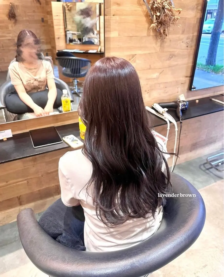 ロング カラー aisa ／札幌／艶カラー🎀のヘアスタイル