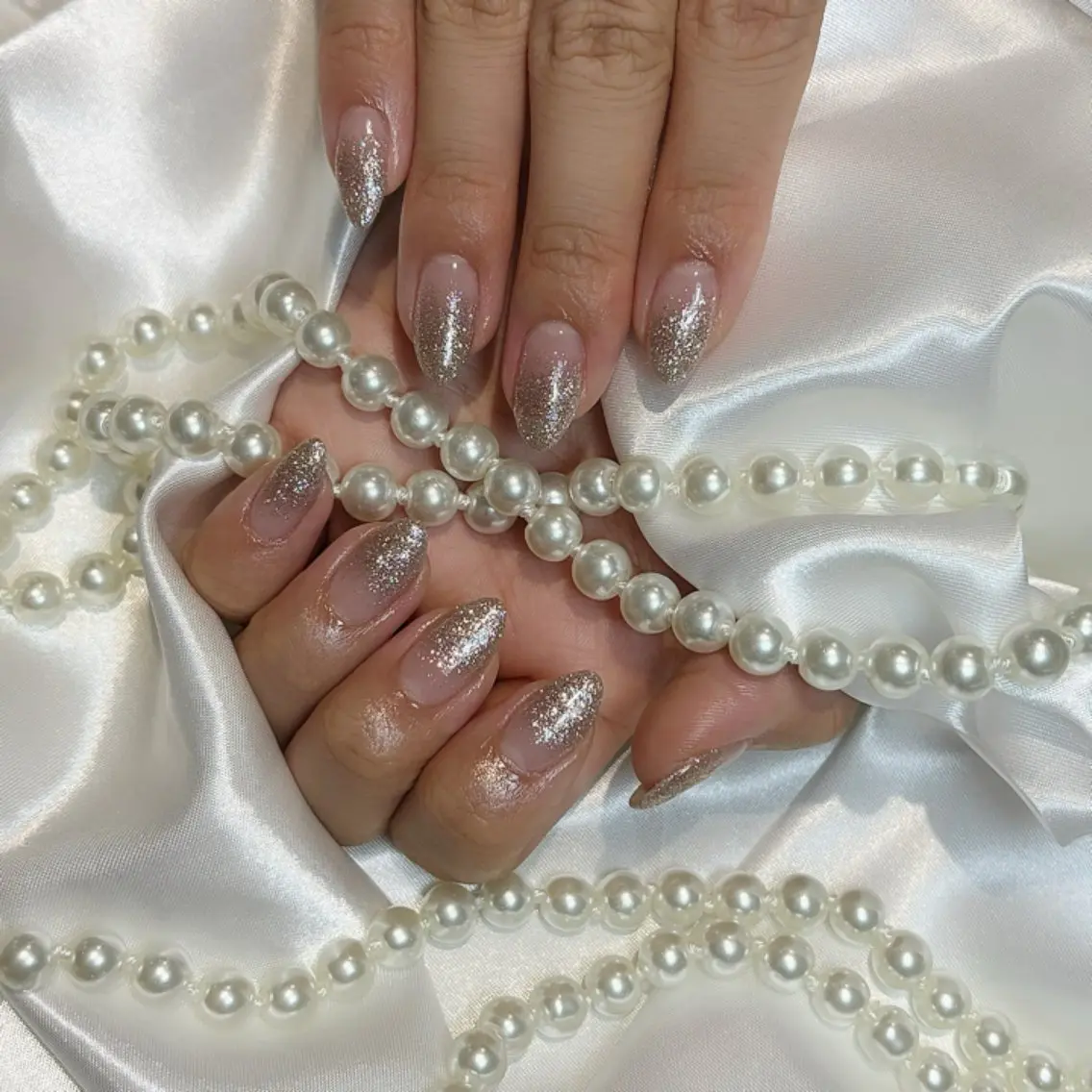 【HAND】オフあり🍒ワンカラーorラメグラデーションの写真