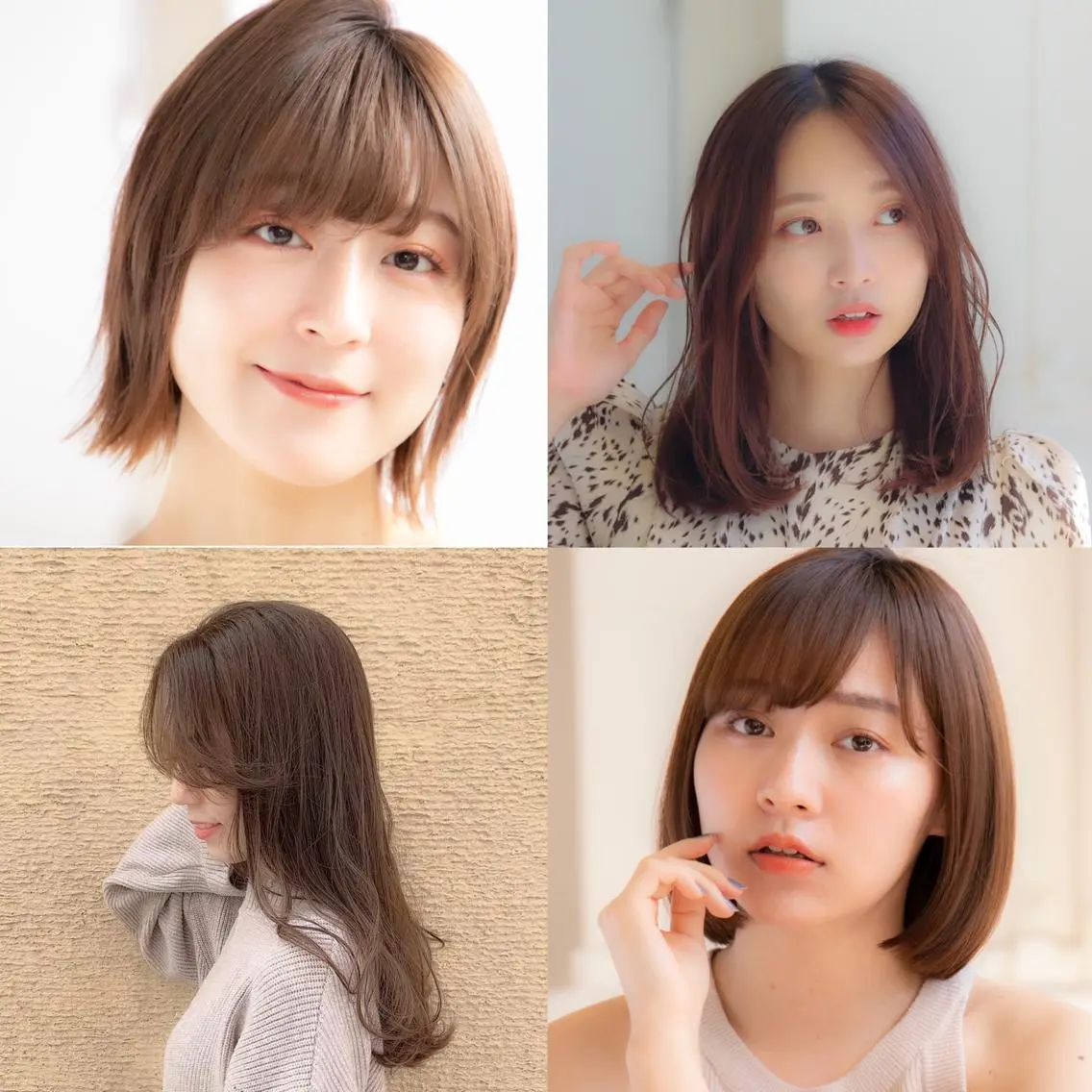 ミディアム カラー パーマ ヘアアレンジ ストレートパーマ 前髪/ハイライト得意 安西駿一 【銀座】のヘアスタイル