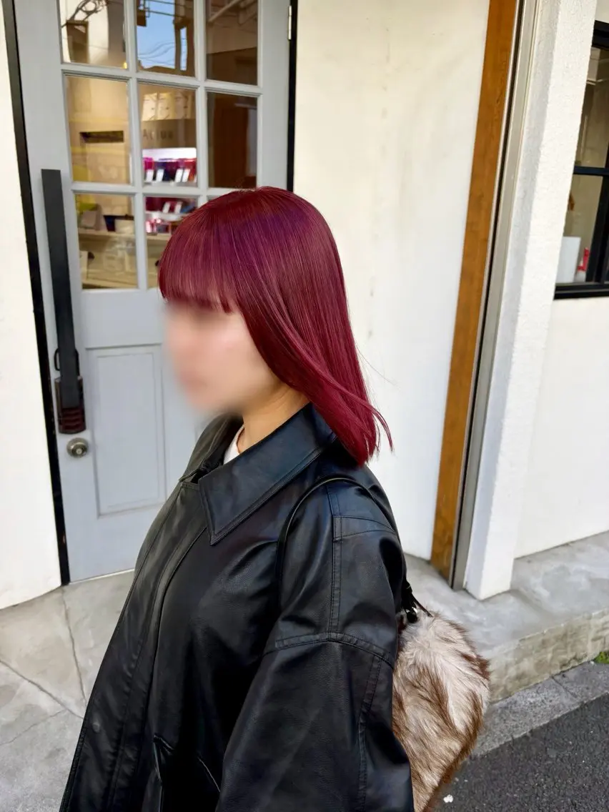 ミディアム カラー ヘアカラー Adatto北千住 コウセイのヘアスタイル
