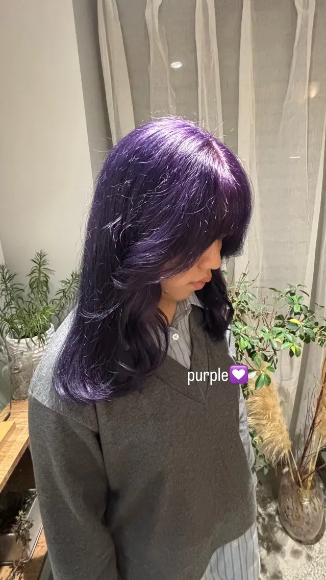 ロング カラー cipre 萌乃のヘアスタイル