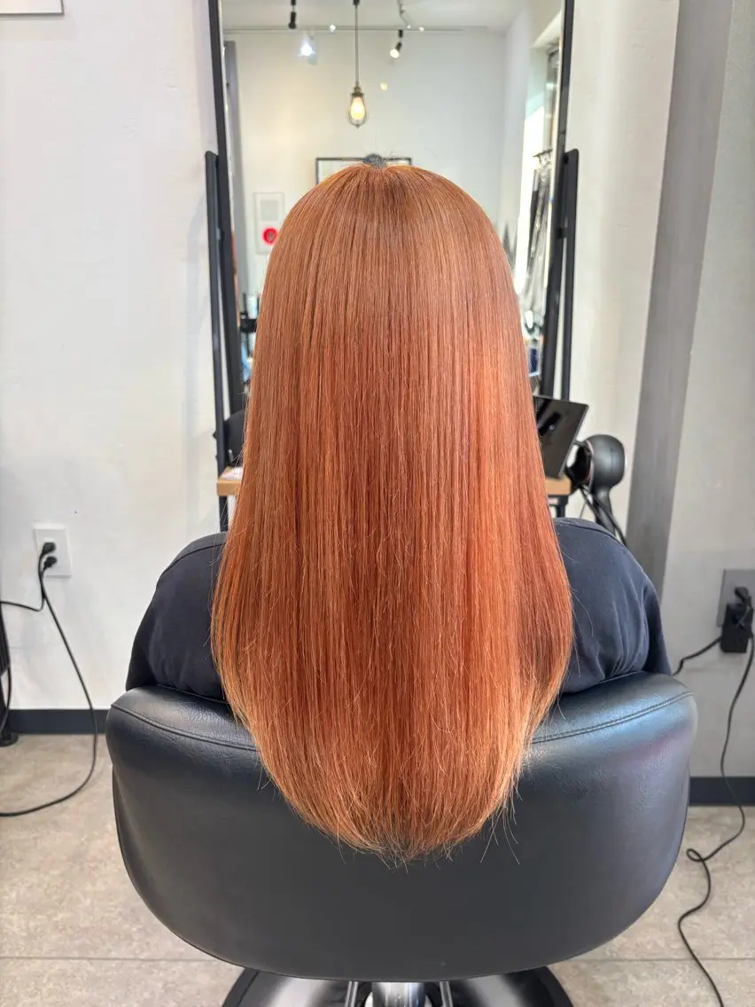 ロング カラー DEST ゆりかのヘアスタイル