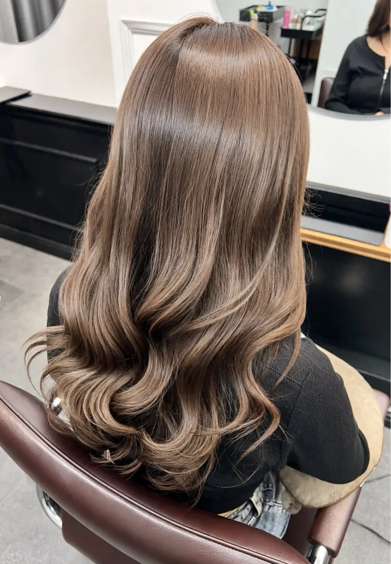 ロング カラー カット ヘアカラー トリートメント 横浜/ブリーチ/ ダブルカラー/RINのヘアスタイル