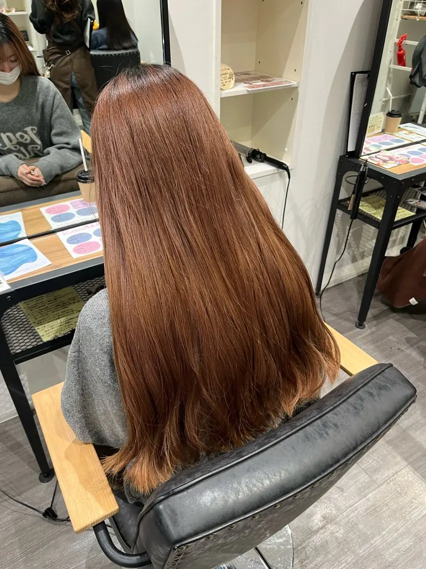 ロング 髪質改善 トリートメント cocotte 💟草間紫音💟のヘアスタイル