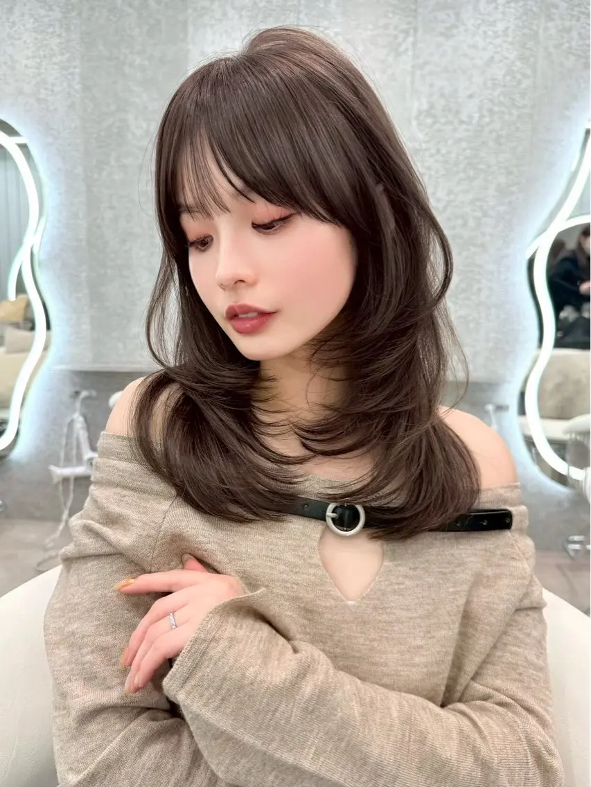 ロング カラー カット ヘアカラー トリートメント トレンドヘア/大宮/ 髪質改善/吉田光佑のヘアスタイル