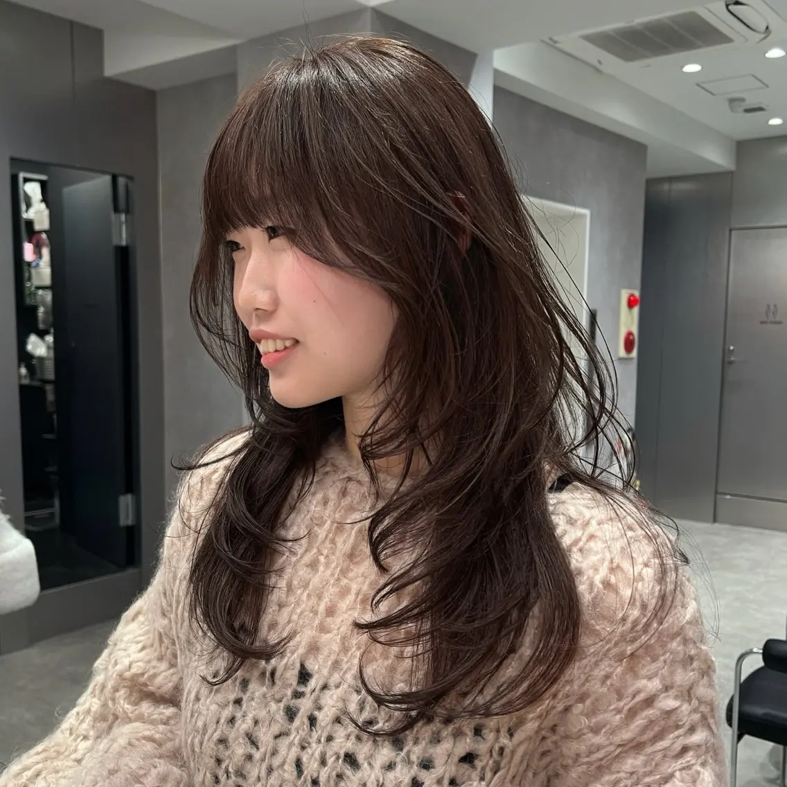 《新規》カット＋ケア剤配合🌟プレミアムケアカラー🤍の写真