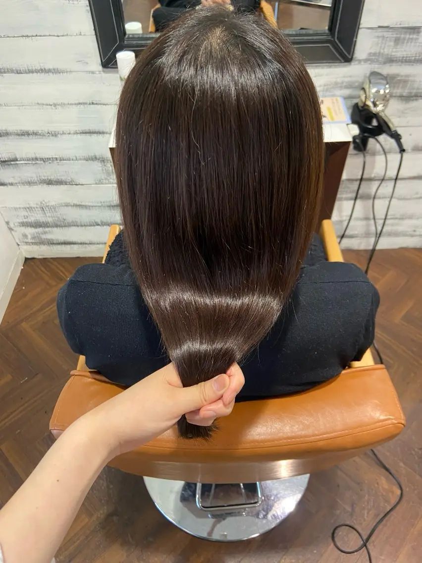 まつ あみのヘアスタイル