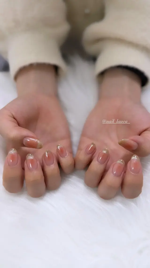 ネイル チークネイル ハンドネイル nailsalon lauva/京都伏見のネイルデザイン