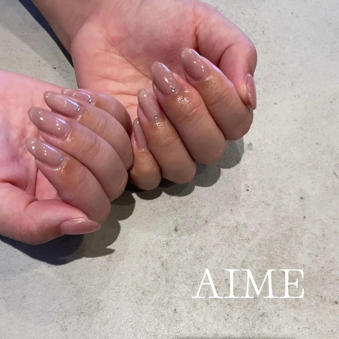 ネイル アートネイル ハンドネイル AIME （momo）のネイルデザイン