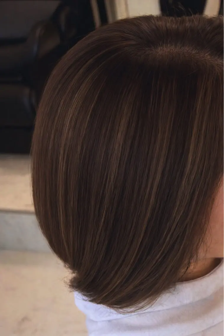 ミディアム ヘアカラー Tinté ティンテのヘアスタイル