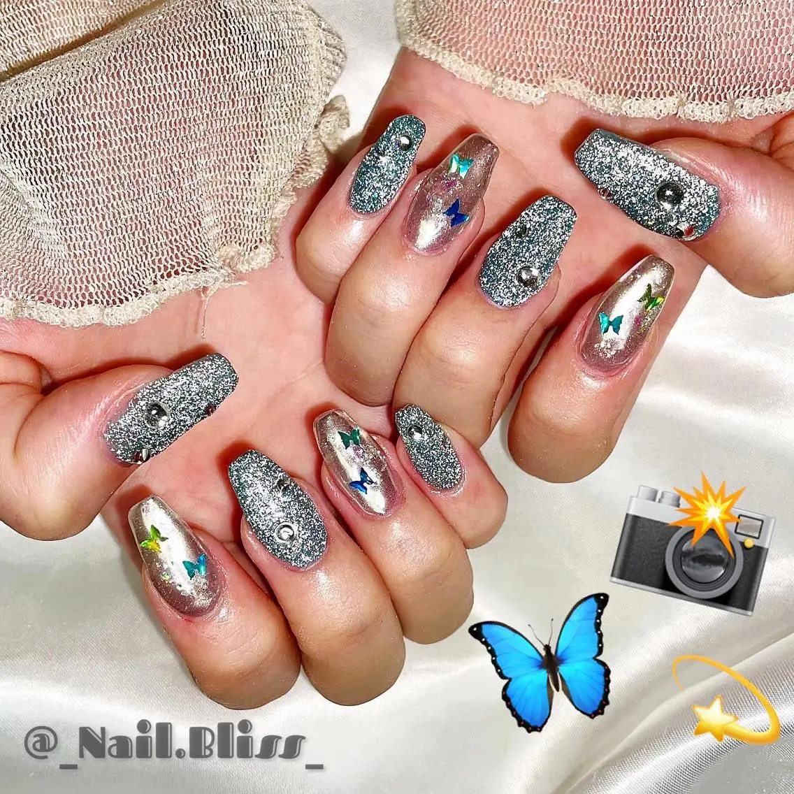 ネイル フラッシュネイル ハンドネイル NAIL BLISSのネイルデザイン