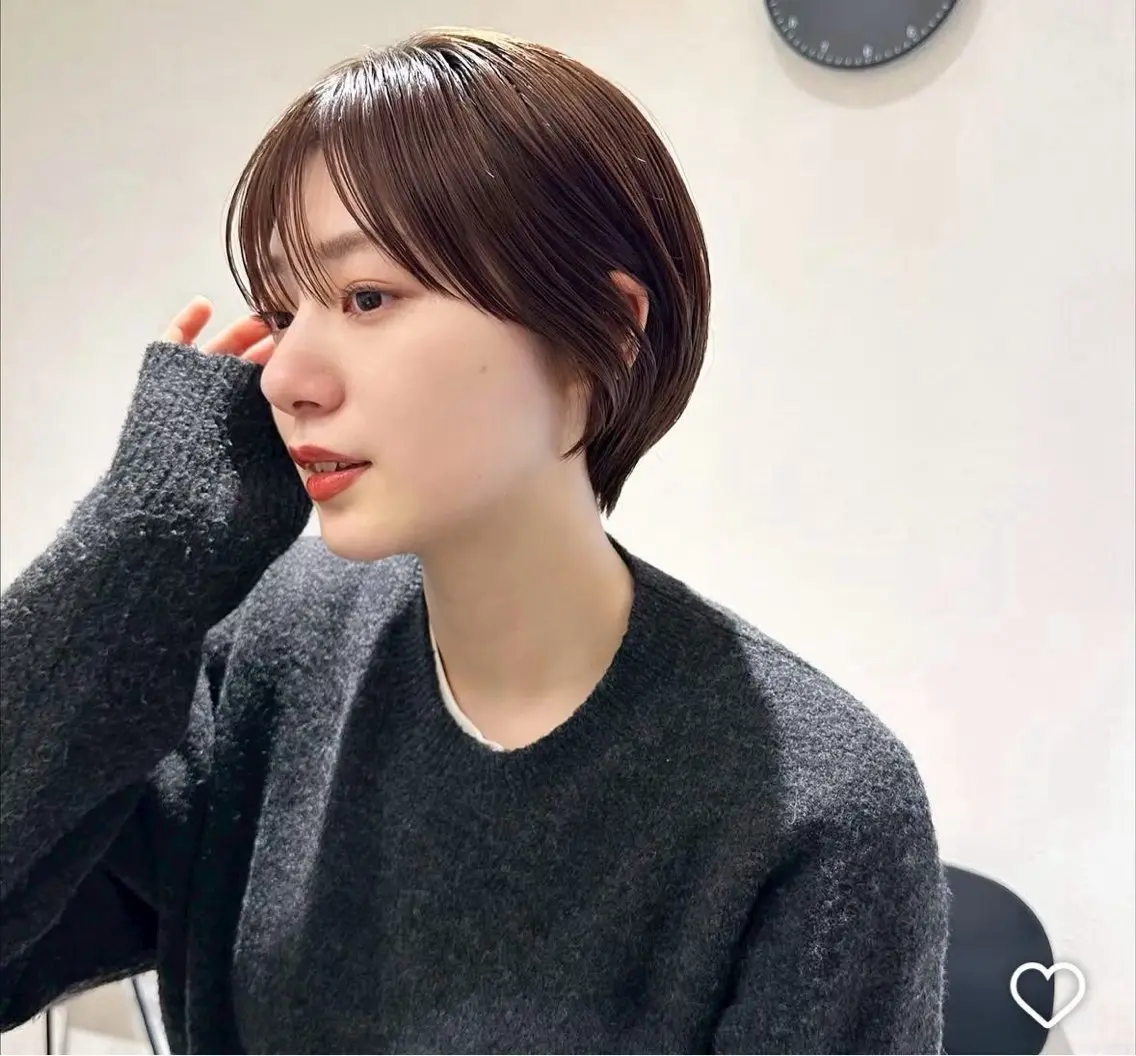ショート 山内 優輝のヘアスタイル