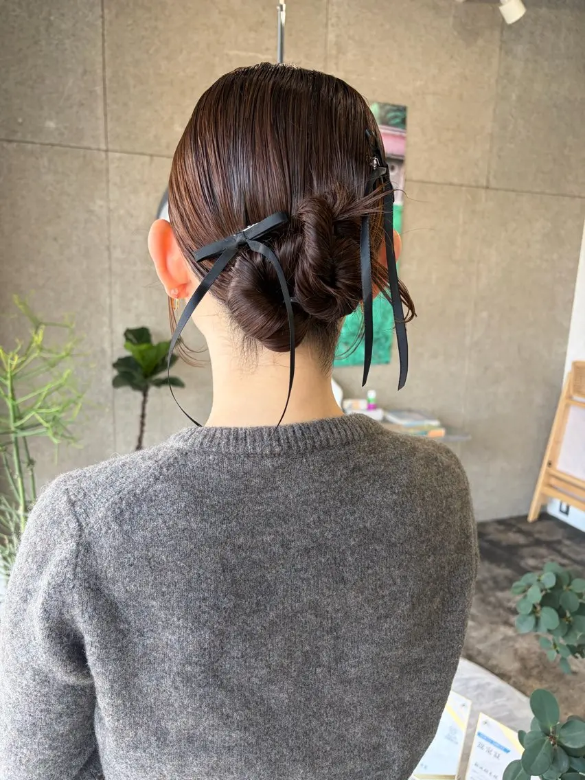 ヘアアレンジ ヘアセット eim AYUKAのヘアスタイル