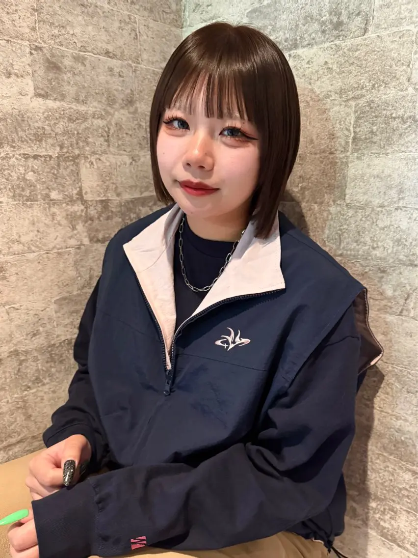 ショート カラー カット ヘアカラー トリートメント mai / linoah˚✧のヘアスタイル