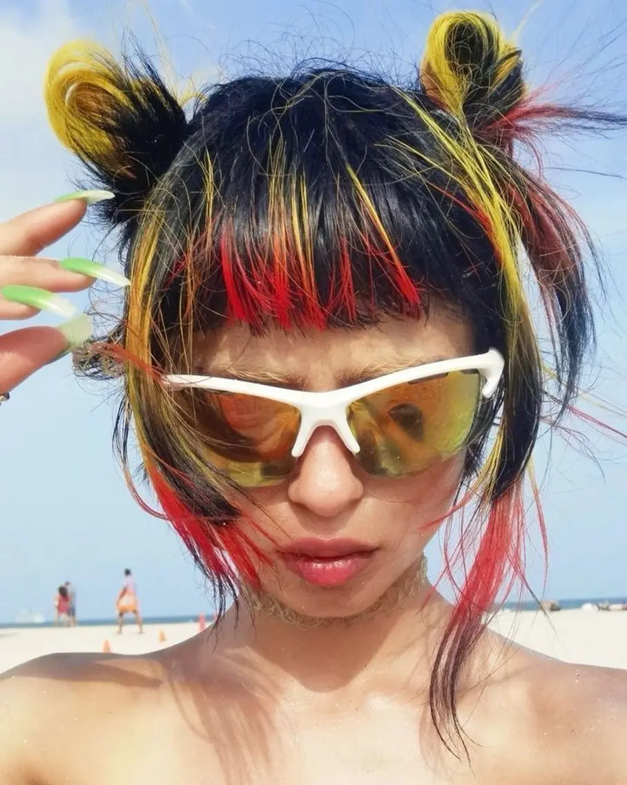 カラー 河坂 昌恵のヘアスタイル