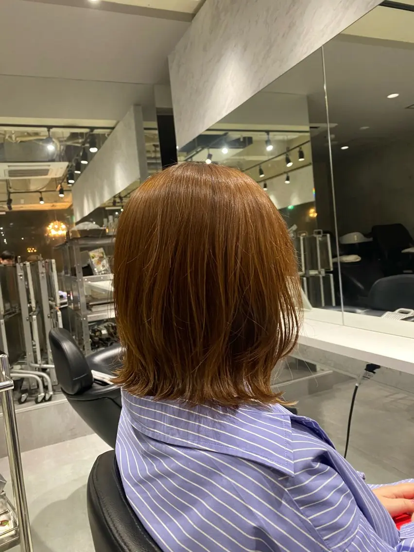 ミディアム Yoh 美髪特化 髪質改善/縮毛矯正のヘアスタイル