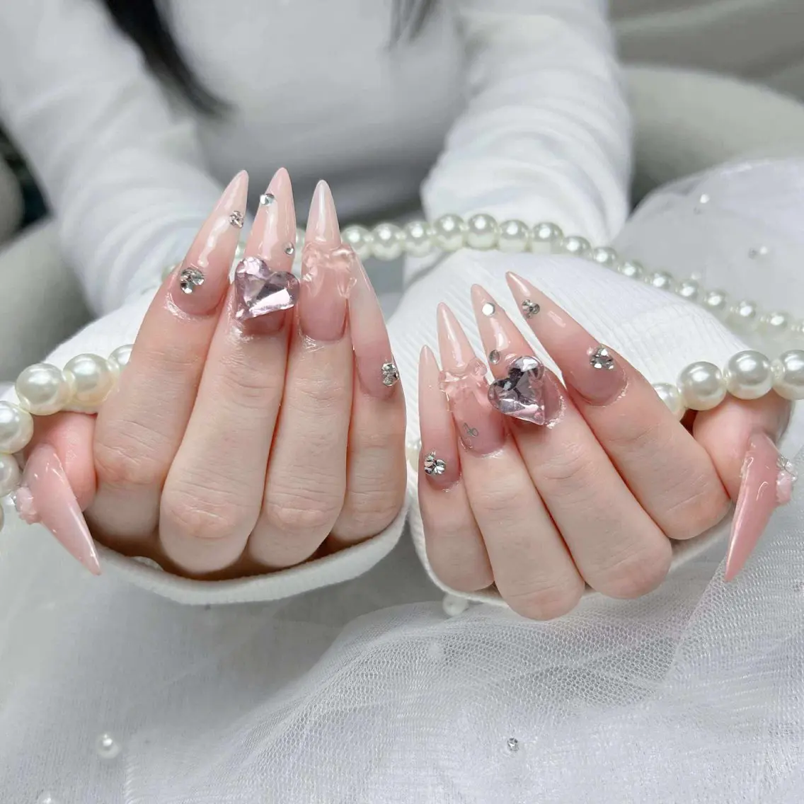 ネイル アートネイル ジェルネイル キラキラネイル 持ち込み シンプルネイル Nova Nail Salonのネイルデザイン