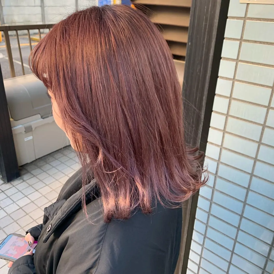 ミディアム ヘアカラー 👑満足度1000% 重村 春奈👑のヘアスタイル