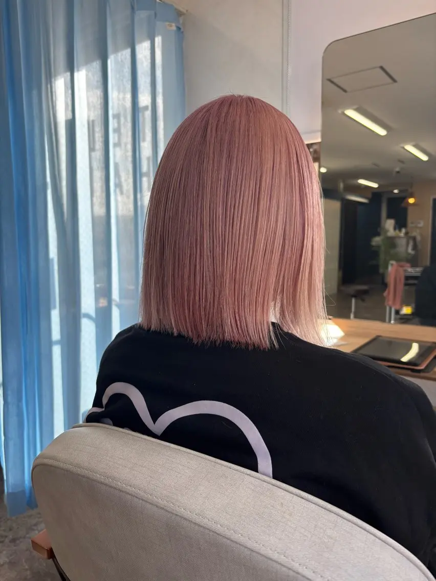 ミディアム カラー 篠崎 太希のヘアスタイル