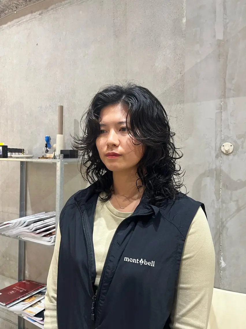 パーマ カット パーマ 🍎sun/sun 学大/ヨーコのヘアスタイル