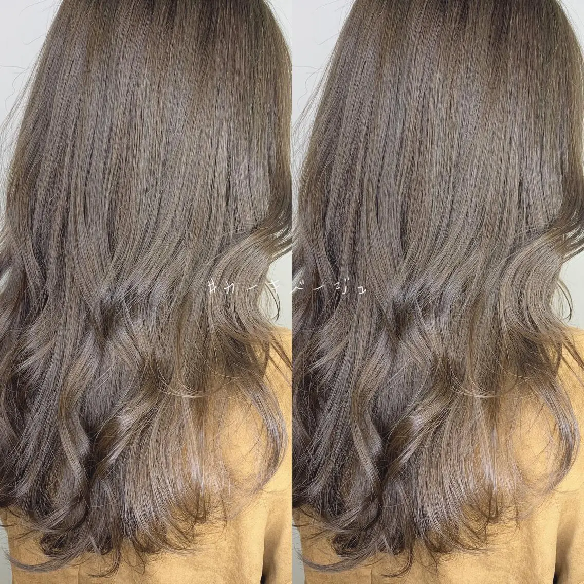 ロング カット ヘアカラー レイヤー/艶髪カラー 森本くるみのヘアスタイル