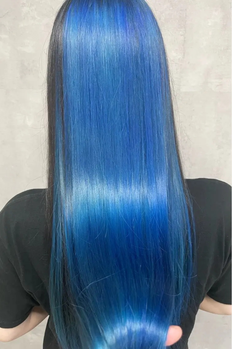 ロング カラー 大澤 遥斗のヘアスタイル