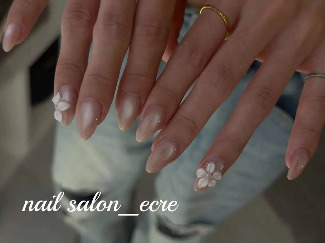 ネイル マグネットネイル ハンドネイル フットネイル nail salon _ecreのネイルデザイン