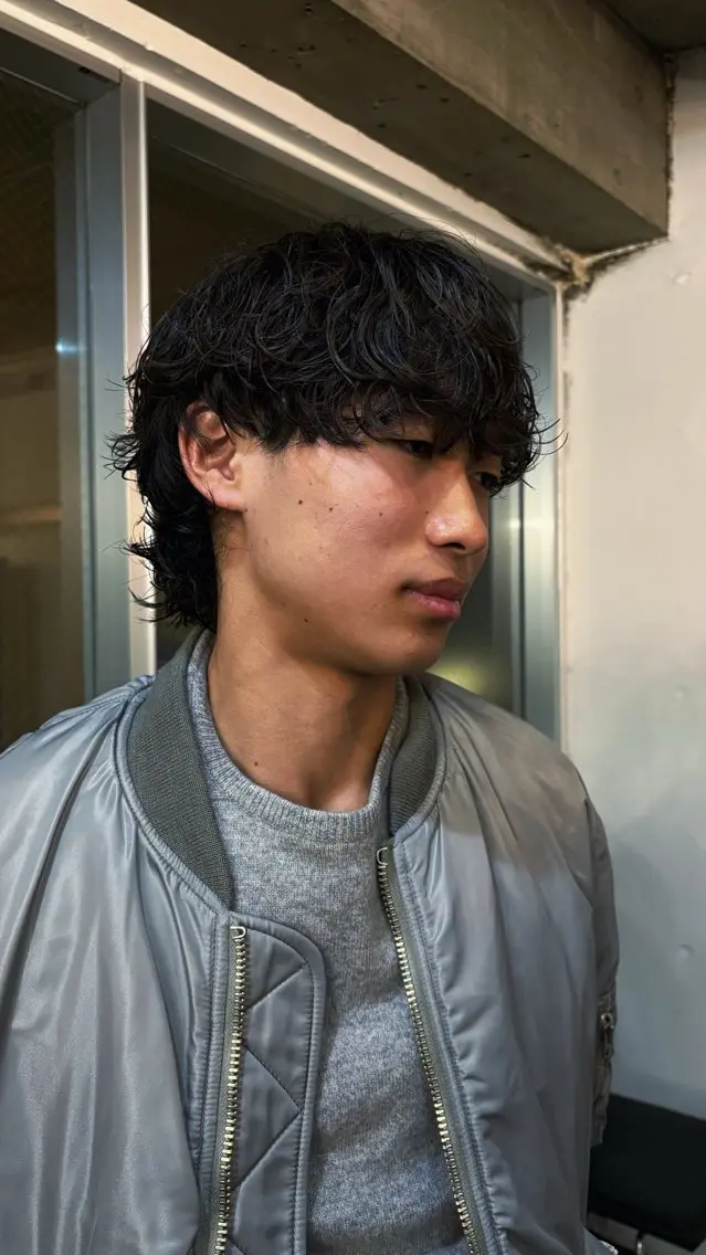 🔥大歓迎！🔥(期間限定クーポン)シャドウパーマ+無料カットの写真