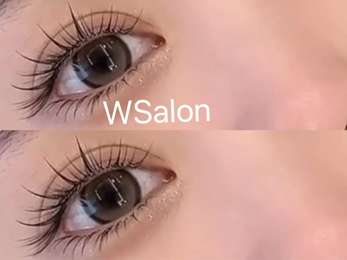 マツエク・マツパ 付け放題 バインドロック カラーマツエク フラットラッシュ 韓国風マツエク W Salon アイラッシュのマツエク・マツパデザイン